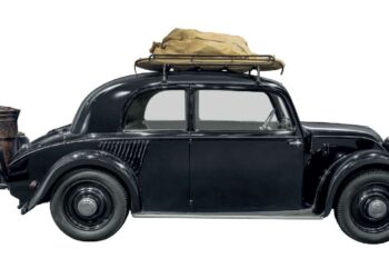 Auto mit Holzvergaser