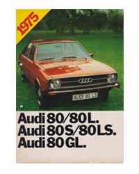 Audi 80 Plakat