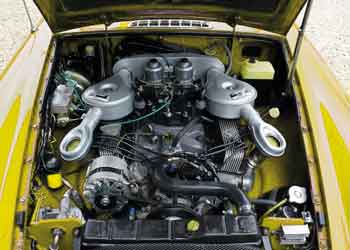 3,5 l V8 des MGB GT