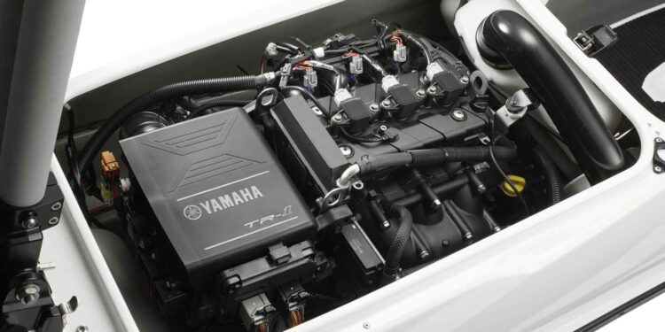 Motor des Yamaha Waverunner Jet-Blaster.
