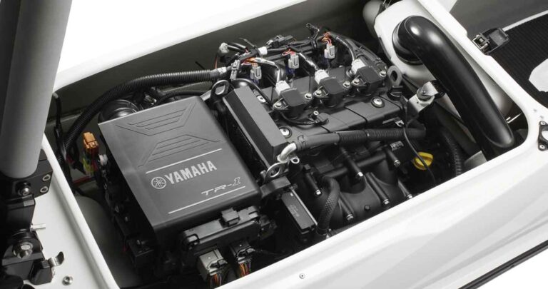 Motor des Yamaha Waverunner Jet-Blaster.