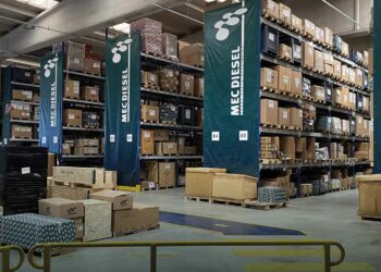 Warenlager MEC Diesel