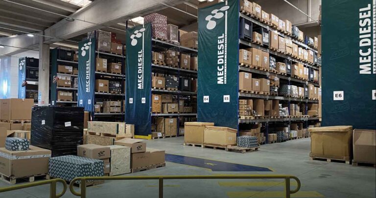 Warenlager MEC Diesel