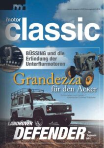 Cover der motor classic 1/2022