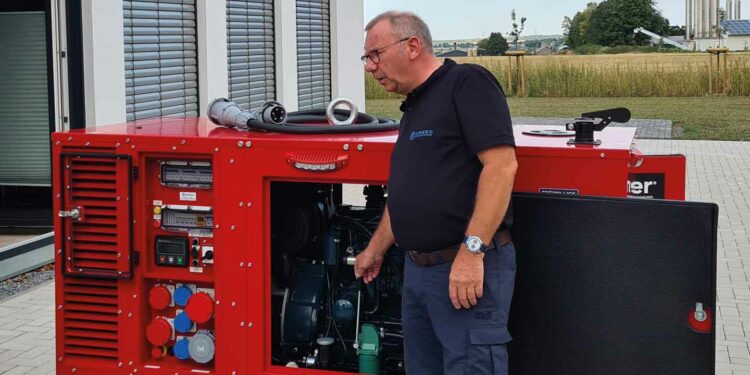 Europower 44kVA Stationär-Aggregat