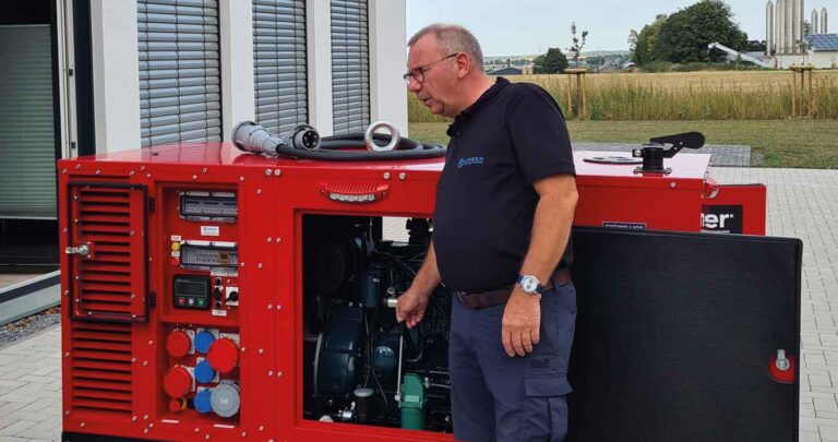 Europower 44kVA Stationär-Aggregat