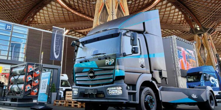 Brennstofzellen-LKW von Paul