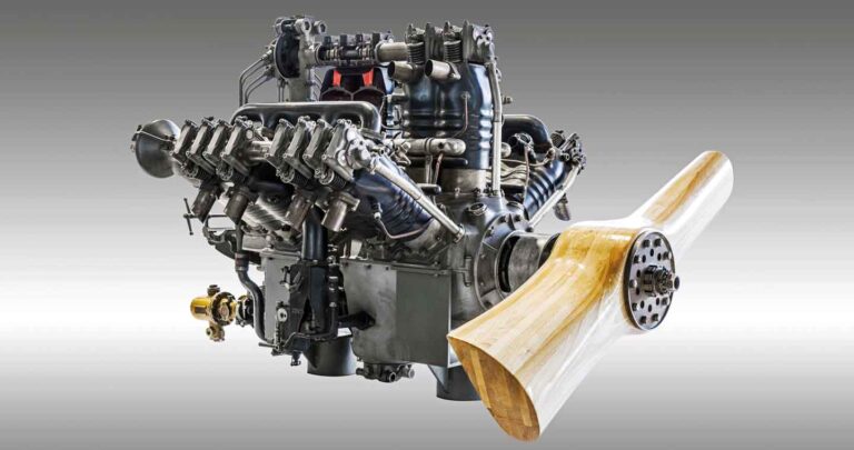 Skoda W12-Flugmotor