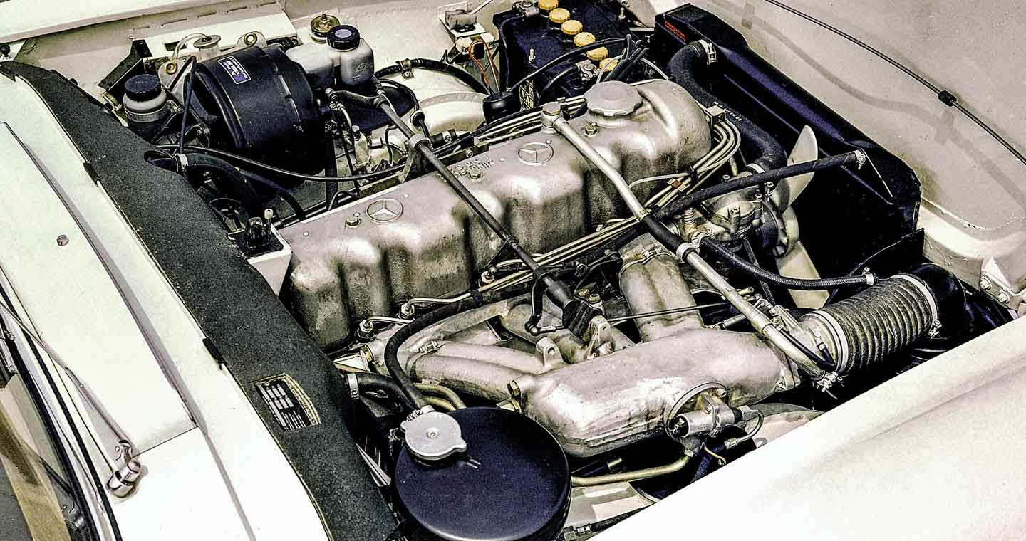 230 SL: Sechszylinder-Reihenmotor M 127