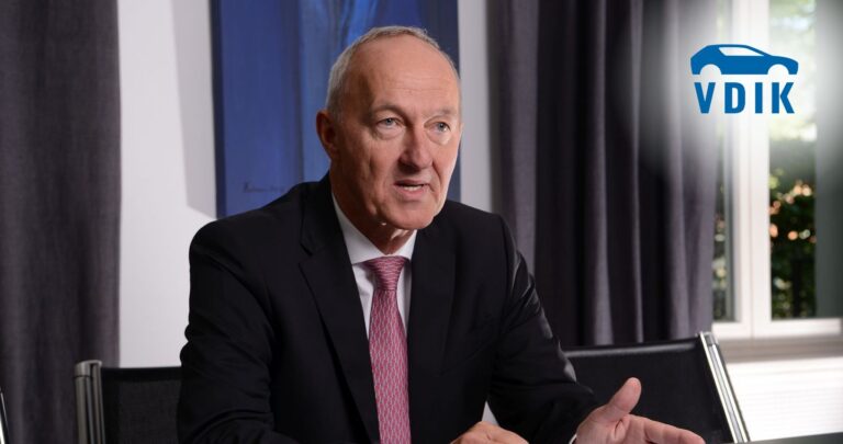 Präsident VDIK Reinhard Zirpel