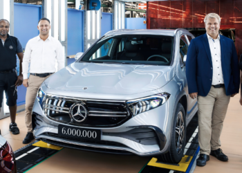 Mercedes Benz Meilenstein 6 millionstes Fahrzeug