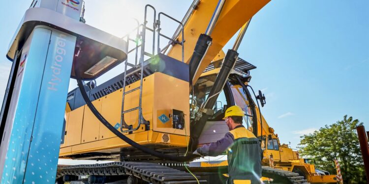 Wasserstoffbagger R 9XX H2