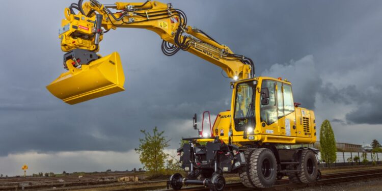 ATLAS Zweiwegebagger 235RR