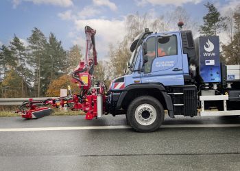 Auf einen Gasmotor umgerüsteter Unimog U 430