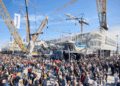 Bauma 2025 Messebesucher auf dem Gelände