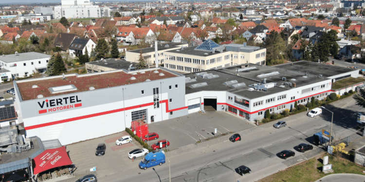 Firmengebäude Viertel Motoren