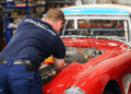 Arbeit an Oldtimer bei Motoren EckernKamp