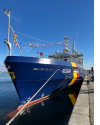 Zollschiff Rügen am Anleger
