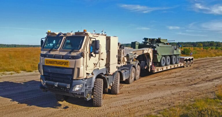 Gepanzertes Bergungsfahrzeug DAF CF Military 8x8