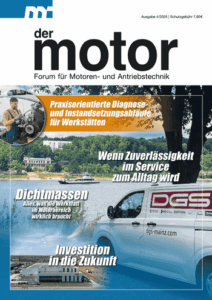 Titelblatt der motor 2025-4