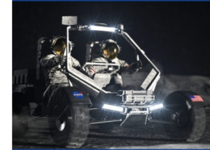 Künftiges Mondauto der Artemis-V-Mission(voraussichtlich 2030).