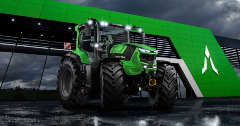 Traktor der DEUTZ-FAHR Serie 8 TTV mit N67-Motoren