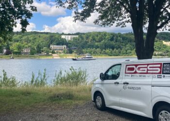 DGS bei der Fähre Bad Honnef