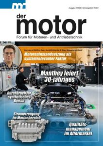 Titelblatt der motor 2026-1