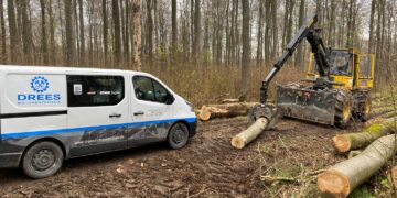 Motorentechnik Drees im Außendienst