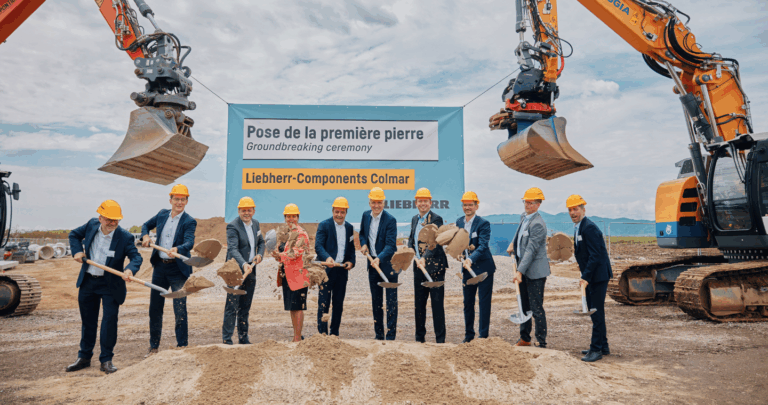 Grundsteinlegung Liebherr Colmar